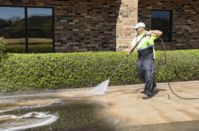 commercial concrete cleaning in arvada